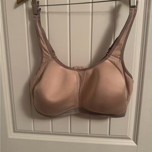 Wacoal Tan Sports Bra Seamless Supportive Design